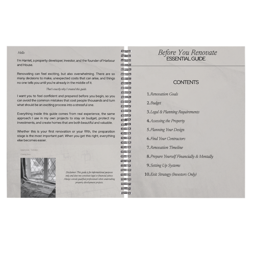 Before You Renovate Guide